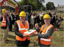 Groundbreaking ceremony marks official start of Thetford Riverside regeneration